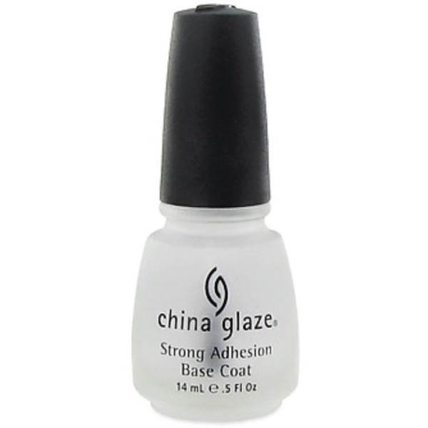 CHINA GLAZE Strong Adhesion Base Coat 14 Ml / 0.5 Fl Oz Model #CG-81001, UPC: 019965810012