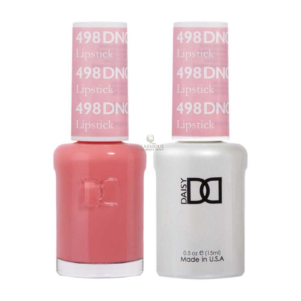 DND Gel & Lacquer Duo - Lipstick #498