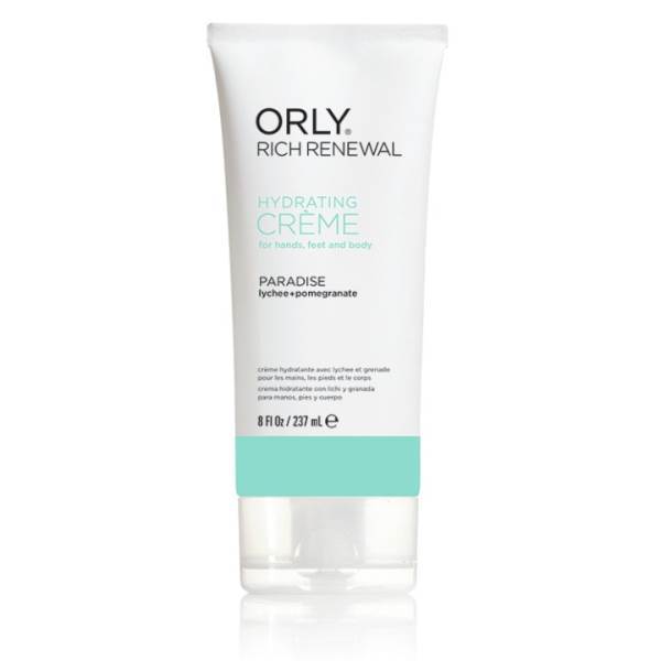 ORLY Rich Renewal Hydrating Creme 8 flOz, Paradise Model #OL-26028, UPC: 079245260289