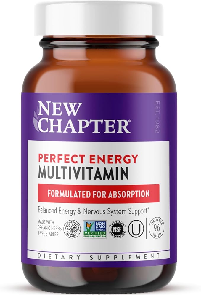 New Chapter Energy Supplement - Perfect Energy Multivitamin