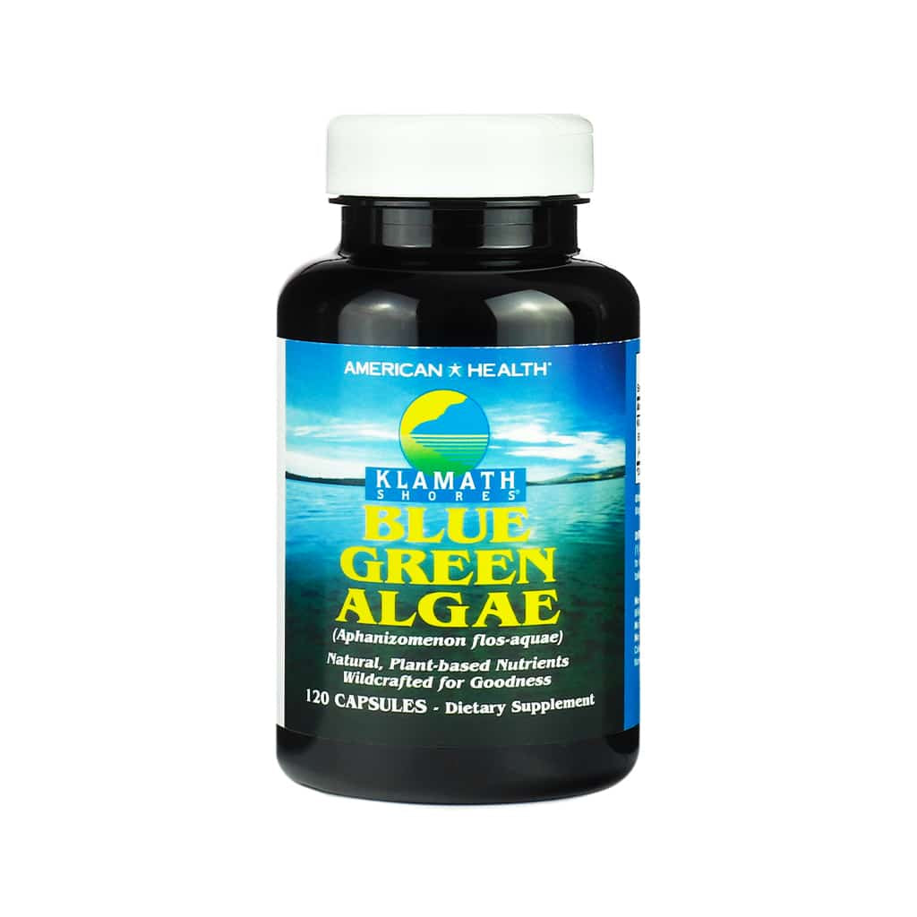 American Health Klamath Shores® Blue Green Algae 500mg Capsules