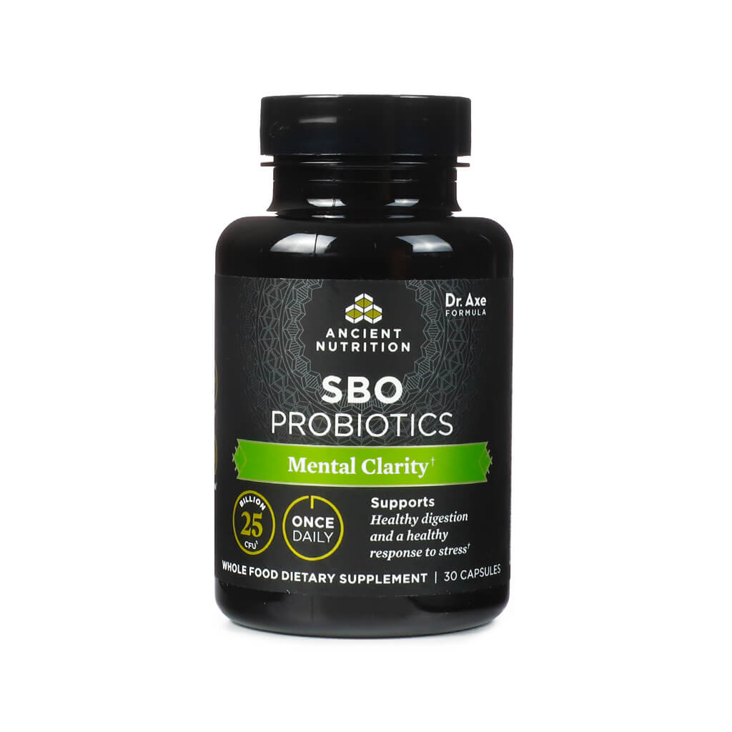 Ancient Nutrition SBO Probiotics Mental Clarity Once Daily Capsules