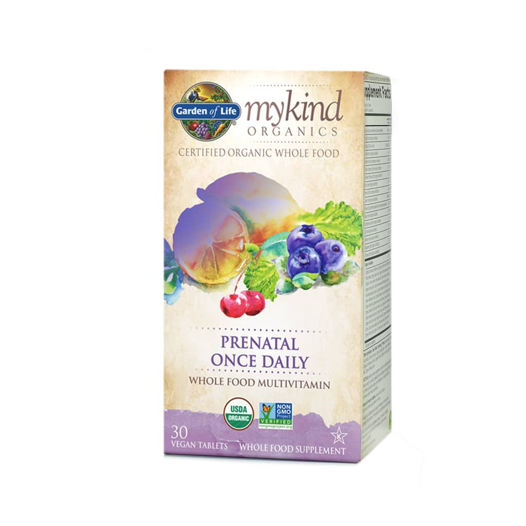 Garden of Life mykind Organics Prenatal Once Daily Tablets