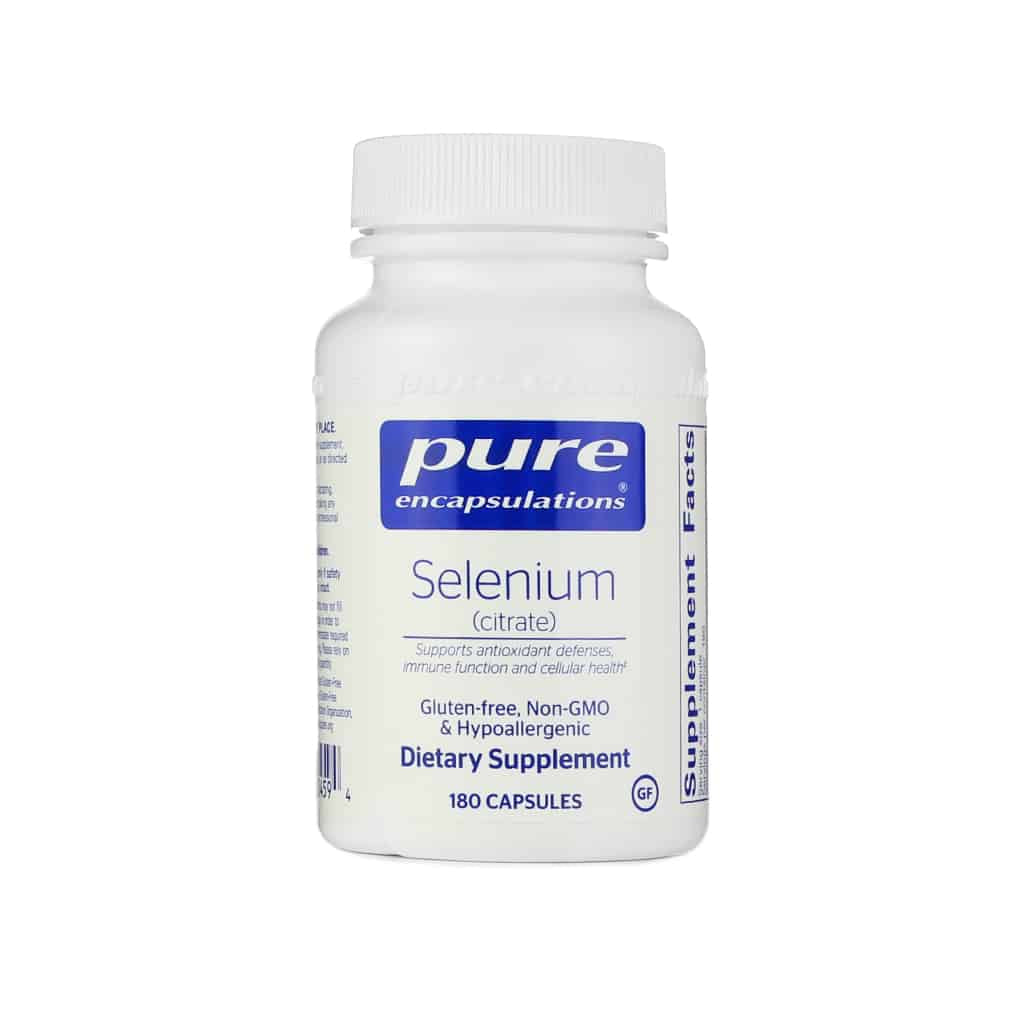 Pure Encapsulations Selenium Citrate Capsules