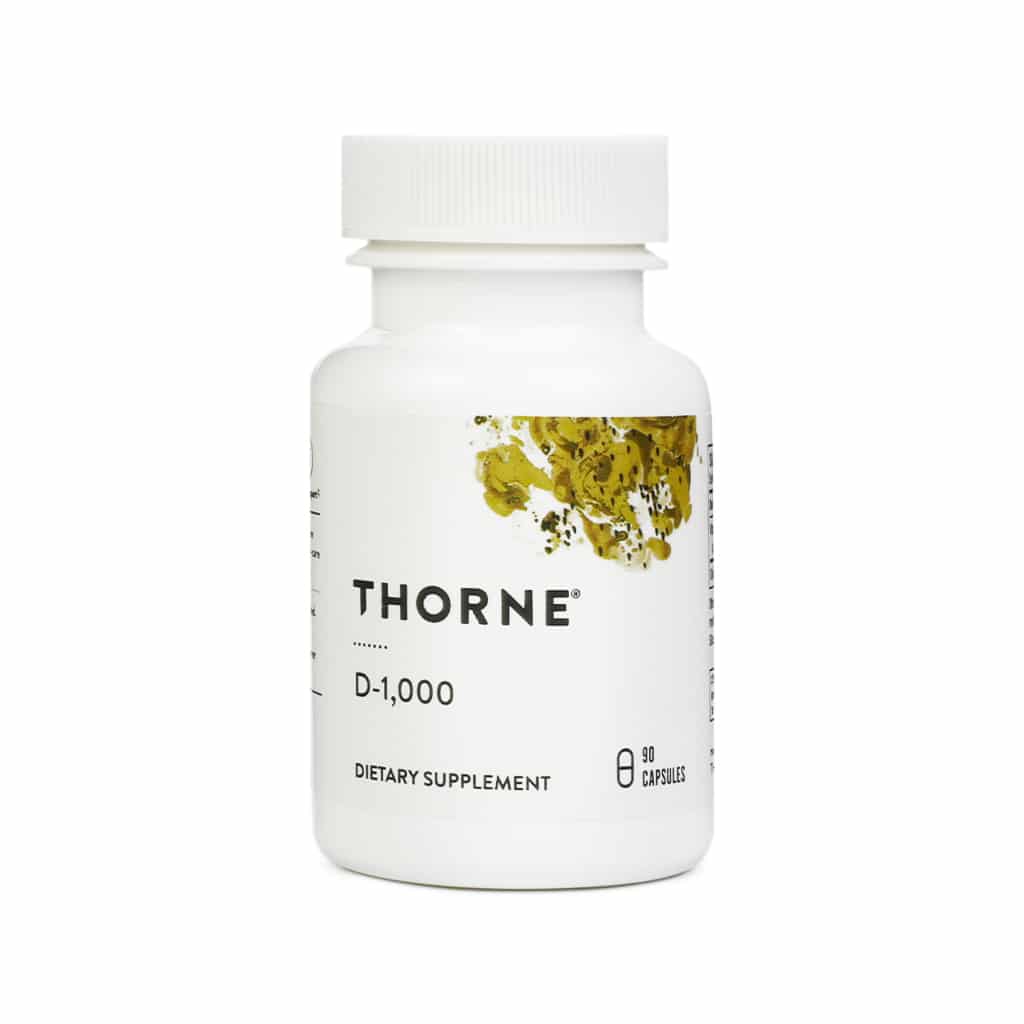 Thorne Research Vitamin D-1,000 Capsules