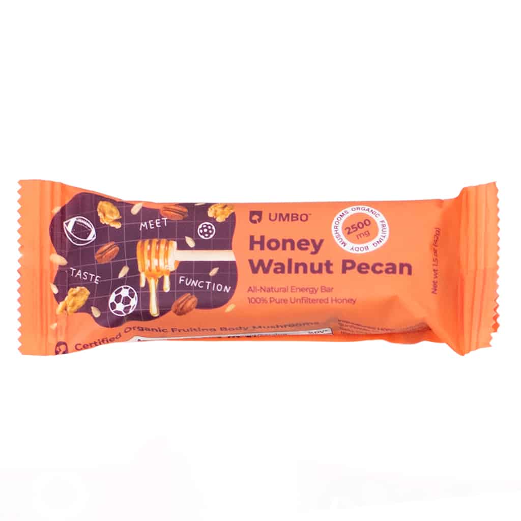 Umbo Functional Mushroom Bar - Honey Walnut Pecan