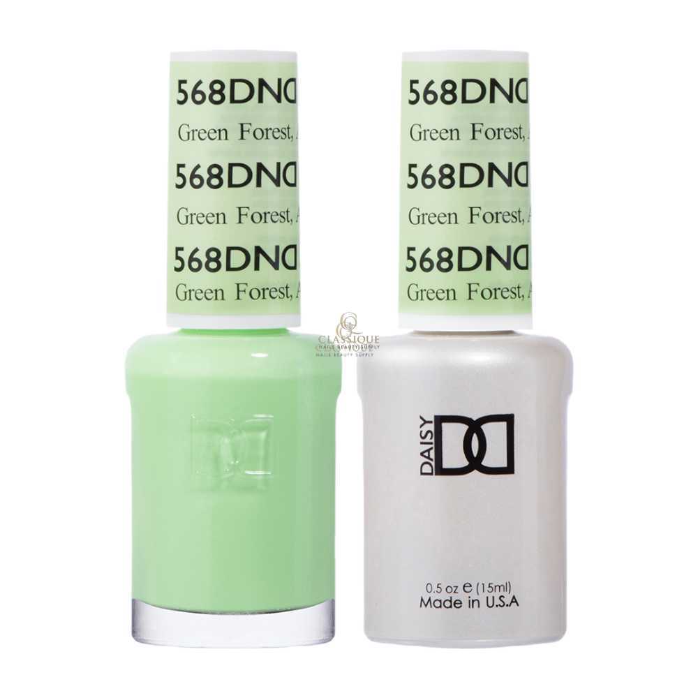 DND Gel & Lacquer Duo - Green Forest, Ak #568