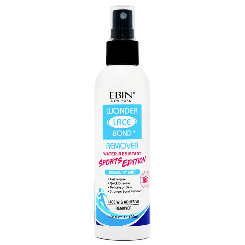 Ebin Wonder Lace Bond Remover Water Resistant Sports Ed. Rosemary Mint 4.5oz