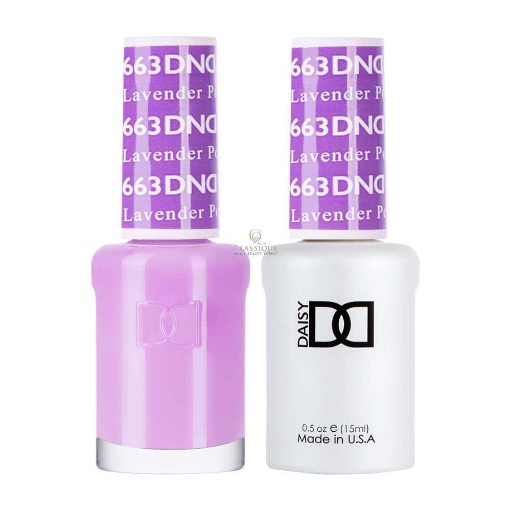 DND Gel & Lacquer Duo - Lavender Pop #663