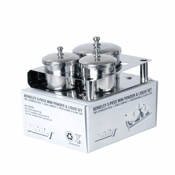 2-Piece Stainless Steel Powder & Liquid Set