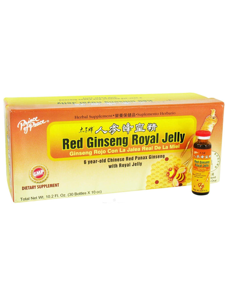 Prince of Peace, Red Ginseng Royal Jelly, 30 vials