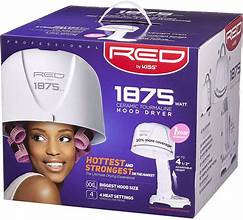 RED by KISS 1875 Ceramic Tourmaline Hood Dryer